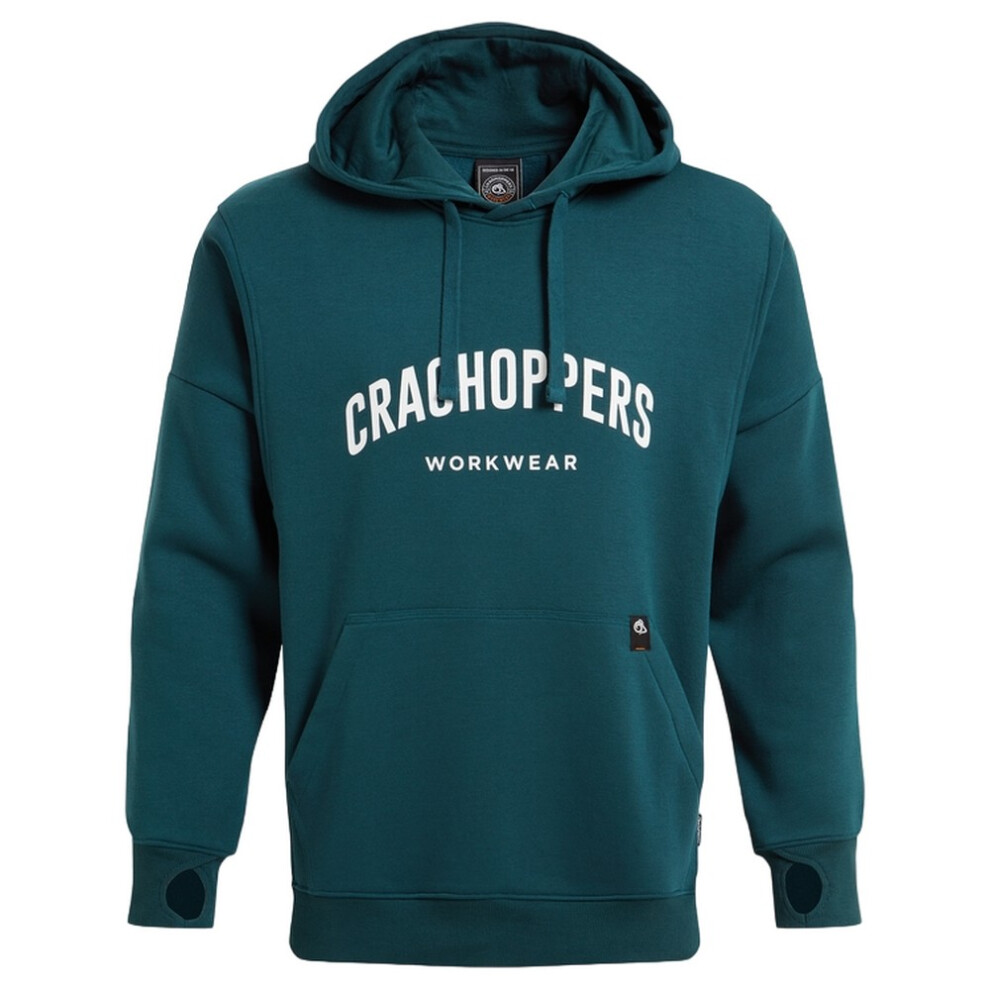 Craghoppers (S, Dark Aegean Blue) Mens Workwear Oulston Hoodie