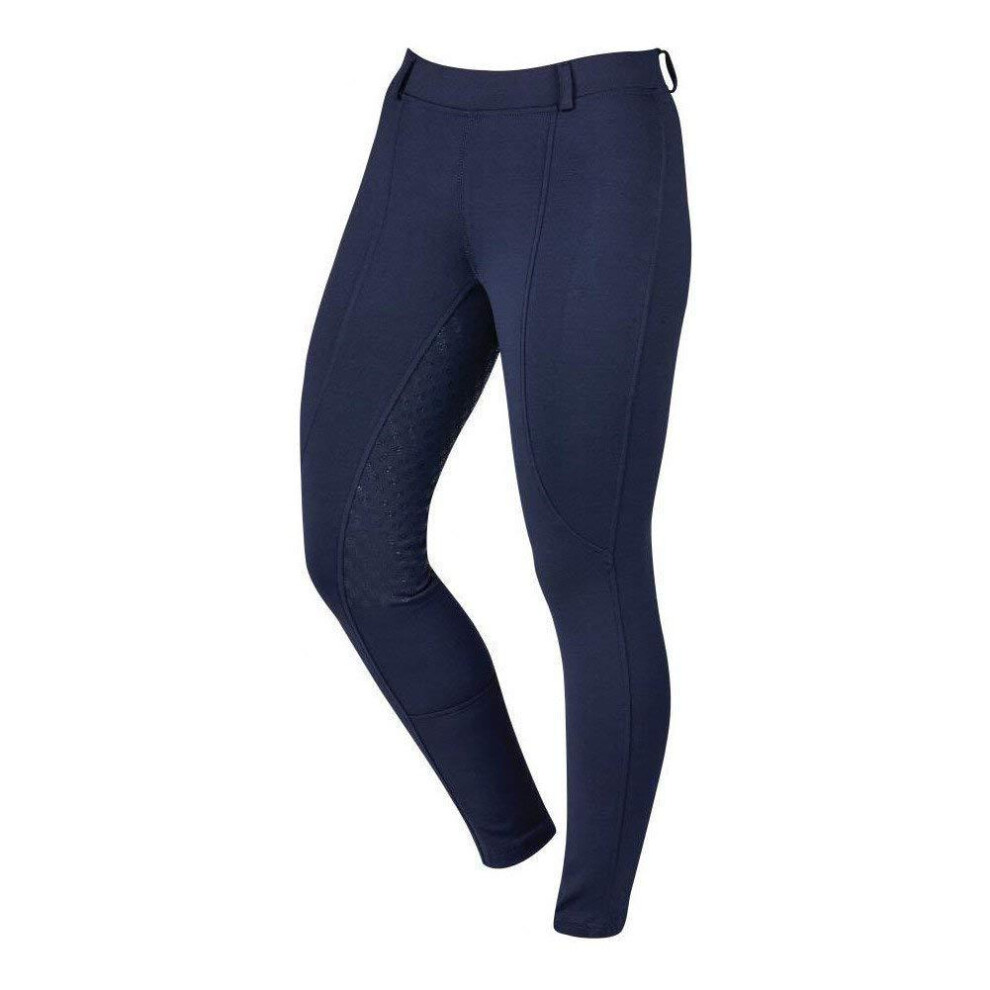 Dublin (26In, Navy) Womens/Ladies Performance Cool-It Gel Riding Tights Blue,Multicoloured