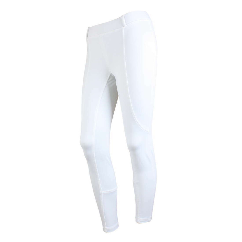 Dublin (34In, ) Womens/Ladies Performance Cool-It Gel Riding Tights White