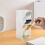 Desk Manager Pen Storage Rack Multi-Compartment Pen Holder Storage Box Stationery Solid Color Translucent for Office 3
