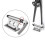 Bicycle Fork Mount Bike Block Fork Mount Front Wheel Fork Fixing Holder Cycling Fork Rack Accessories,Titanium 5