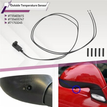 71753245 External Ambient Air Temperature Sensor Underneath Door Mirror for  500 500X Punto 05-18