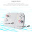 Wireless Gamepad for  IOS Android PC Wireless  Controller with Hall Joystick 6-Axis Motion Sensing B 7