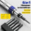 6 in 1 Impact Screwdriver Set Impact Drive Rusted Stuck Broken Fasteners Remover Screwdriver Set Interchangeable Bits 6