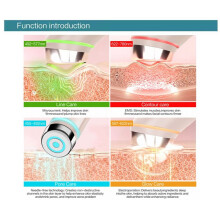 Appareil de Soin Anti-Âge Portable pour le Visage : Luminothérapie, Lifting, Raffermissement et Atténuation des Ridules