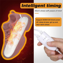 Boot Dryer Shoe Dryer Foot Dryer Portable Footwear Dryers Machine with 3 Timer Modes Fireproof Drying for Kids US Plug