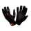 Bahco (Medium (Size 8), Multi Colour) Bahco Power Tool Padded Palm Gloves 1