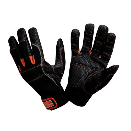 Bahco (Medium (Size 8), Multi Colour) Bahco Power Tool Padded Palm Gloves
