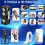 Billiards Pool Cue Tip Shaper, Pool Cue Tips Replacement Kit, Pool Cue Shaper, Pool Cue Tips Repair Tool for Replacement 4