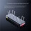 M2 SSD Case M.2 NVMe  SSD Enclosure 10Gbps USB 3.1 Type C External Box Dual Protocol Adapter Supports M BM Key 6