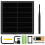 Heltec Wireless Tracker V2 5W Kit de Panel Solar MeshCore GPS para Meshtastic LoRaWAN Repetidor de Nodo Solar LoRa 28dBm 868MHZ 8