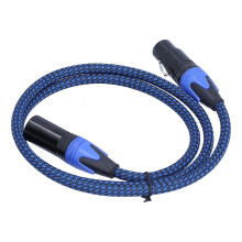 Cavo XLR maschio a femmina 5 m / 16,4 ft blu 6,5 mm OD