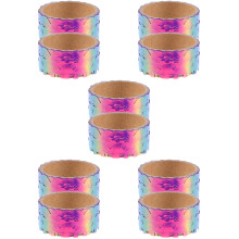 10Rouleaux Rubans De Bricolage Halloween Violet Décorations Adhésives