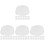 96Pièces Accessoires Flûte Silicone Transparent Bouchons Clés Ouverts 1