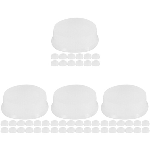 96Pièces Accessoires Flûte Silicone Transparent Bouchons Clés Ouverts