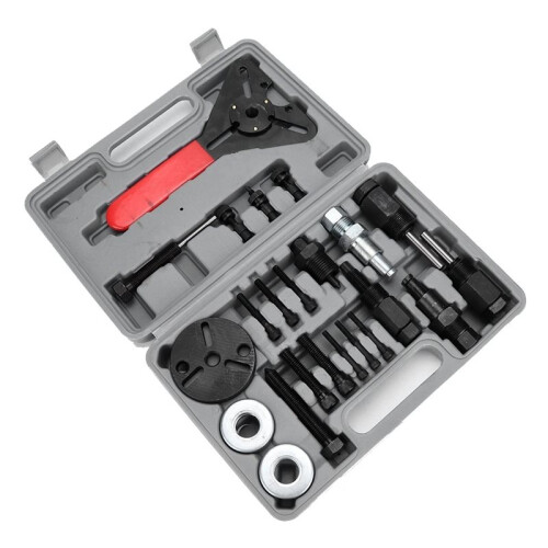 23Pcs A/C Compressor Clutch Remover Tool Kit Hub Puller Auto Tools 1