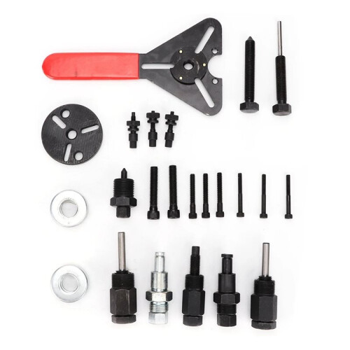 23Pcs A/C Compressor Clutch Remover Tool Kit Hub Puller Auto Tools 2