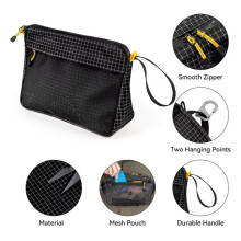 Ultraleichte, Wasserdichte Kosmetiktasche für Schwimmen, Camping, Wandern, Strand, Sport und Elektronikschutz
