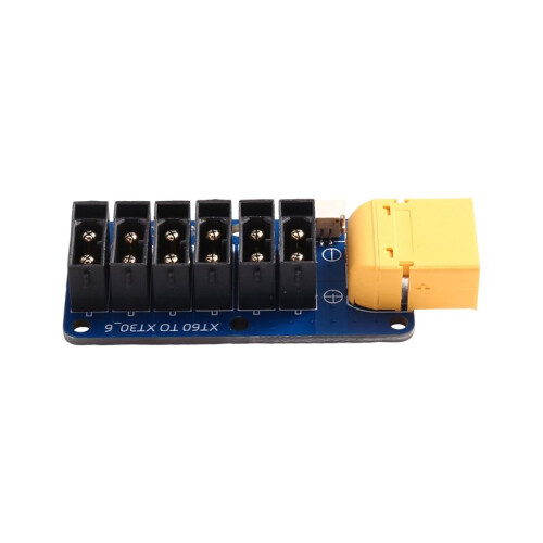 Module de Distribution D'Alimentation XT30 à 6 Canaux avec Protocole CAN, Carte Répartitrice D'Alimentation pour Télécommande de Robot RC