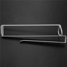2Pcs Wine Glass Holder, Upside Down Drain Punch-Free Wire Simple Cabinet Stemware Rack Wine Rack