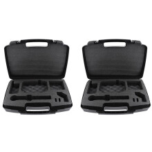 2X Hard Storage Travel Case Handbag Bag Fits for PGX24 Wireless Microphone System