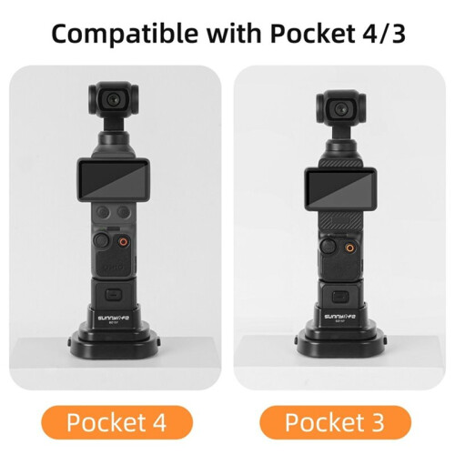 Desktop Car Stand Base Holder for  Osmo Pocket 4 Stable Support Bracket Mount for Pocket 3 Camera Gimbal B 1