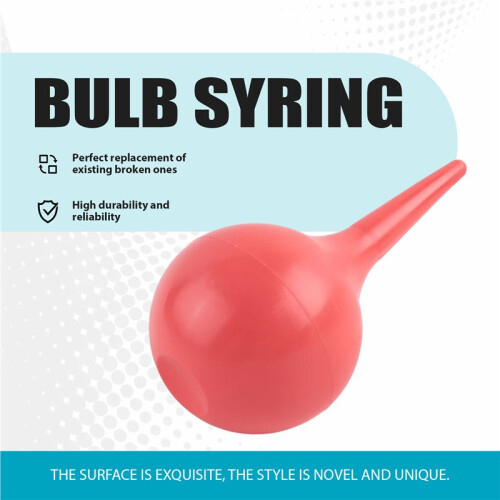 Rubber Suction Ear Washing Syringe Squeeze Bulb 1