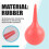 Rubber Suction Ear Washing Syringe Squeeze Bulb 5