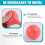 Rubber Suction Ear Washing Syringe Squeeze Bulb 6