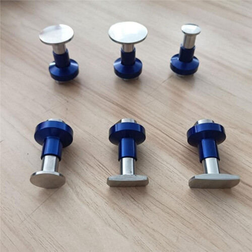 6Pcs Car Body Dents Remover Tool Vehicle Maintenance Puller Glues Sheet for Efficient Dent Removal 2