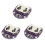 3X Lilypad Module de Fixation de Pile Bouton Cr2032 pour Pile Bouton pour 1