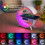 New Wireless Speaker Charger, Atmosphere Light with Wireless Charging Function, Table Lamp, Bedside Lamp with Alarm Clock & Charging Function, Gi_M 3