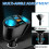 120W Car Cigarette Lighter Multi Socket, Car Multi-Socket Lighter Extension, Double Cigarette Adaptor Charger with LED VoltmeterPhone GPS Dash Ca_M 2