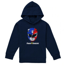 (9-11 Years, Navy) Power Rangers Childrens/Kids Spliced Head Pullover Hoodie