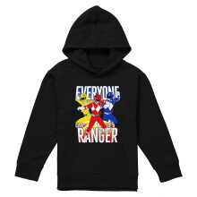 (12-13 Years, Black) Power Rangers Childrens/Kids Everyone Can Be A Ranger Heather Pullover Hoodie