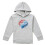 Captain America (5-6 Years, Athletic Heather) Captain America Childrens/Kids Gradient Shield Heather Pull Over Hoodie 1