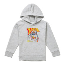 (12-13 Years, Athletic) X-Men Childrens/Kids Info Wolverine Heather Pull Over Hoodie