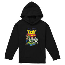 (12-13 Years, Black) Toy Story Childrens/Kids Group Pullover Hoodie