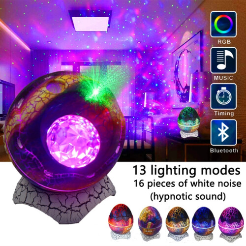 K850 Led Dinosaur Egg Compatible Remote Control Bluetooth Starry Sky Projector With Speaker Function (Artist) :Artist Surprise Gift 2