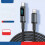 Ny 100w hurtiglading digital display ladekabel datakabel egnet for Pingguo 17 Android type-c flash lading 66w_m 5