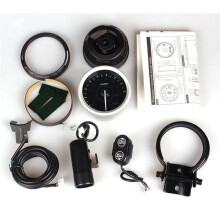 For Defi Advance A1 Tachometer Gauge DF15501,High-Precision Gauge with LED Backlight Performance Dashboard Instrument