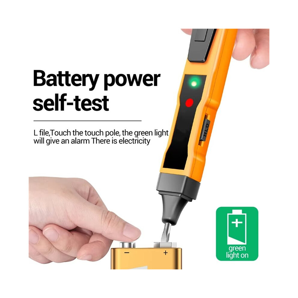 Non-Contact Voltage Tester Pen Voltage Detector Circuit Tester With Buzzer Electric Indicator For Ac Wire 6032759681531