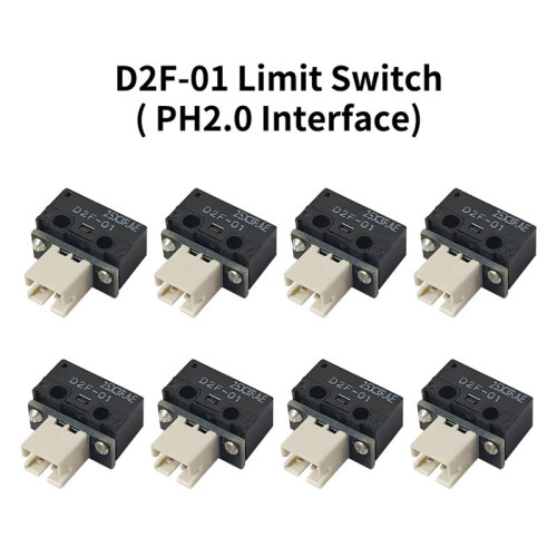 Interruptor de Limite D2F-01 ERCF V2 Endstop PH2.0 Interface Peças de Impressora 3D para Impressoras 3D DIY 1