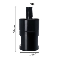 1-1/4 Tum Till M16 Gängadapter för Rörkopplingar, Vattenborrmaskiner, Tillbehör för Elverktyg, Konverteringskoppling, för VVS