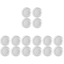 16Pièces Plats Assaisonnement En Verre Simple Design Pour Maison