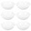 6Pcs Multipurpose Transparent Plastic Washbasin Tray for Home Cleaning 1