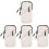 4Pcs Running Phone Armband Grey Elastic Cell Phone Storage Bag 1