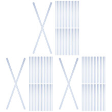120Pcs Blue Plastic Slide Binders Report Covers Binding Bars