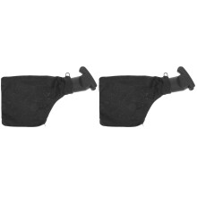 2Sets Black Portable Dust Collection Bags Fabric Saw Cleaner for Saws