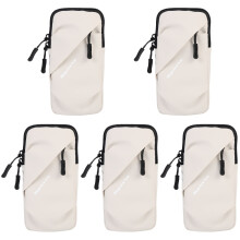 5Pcs Running Armband Phone Holder Grey Durable Arm Storage Sleeve